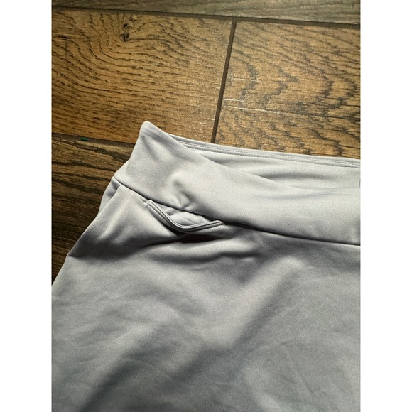 Nike Dri Fit Womens Athletic Skirt Gray Built in‎ Shorts Pockets Golf Tennis S - Picture 2 of 10